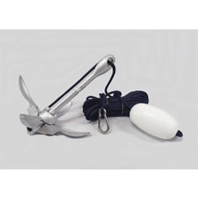Erol Marin Bot Çapa Seti 1,5 kg Çapa -Mantar -Karabina -Kılıf