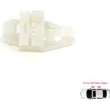 Bross Otomotiv Renault Scenic Grand Scenic Mk2 Jm0/1 2003-2009 Için Ön Veya Arka Sağ Kapı Cam Kriko Tamir Klipsi