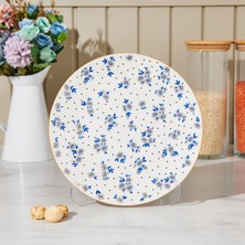 Tulu Porselen Robi Servis Tabağı - Renkli - 25 cm