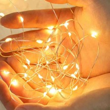 Sfenks. Gün Işığı 3 Metre Pilli Peri LED Işık – Esnek Bakır Tel, Dekoratif Atmosfer Aydınlatma