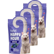 Reflex Plus Happy Hour Tavuk Etli ve Yaban Mersinli Kedi Ödülü 3 x 60GR