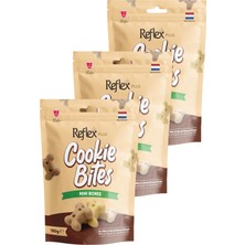 Reflex Cookie Bites Mini Bones Küçük Irk Yetişkin Köpek Ödül Maması 3 x 150GR