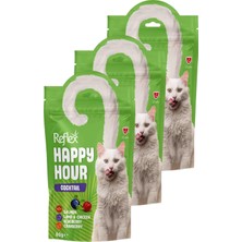 Reflex Plus Happy Hour Kokteyl Kedi Ödül Maması 3 x 60GR