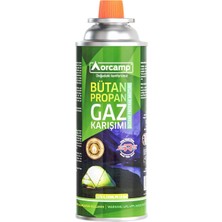 Orcamp 227 Gram Gaz Kartuşu %30 Propan & %70 Bütan Gazı Özellikli Kamp Ekipmanı