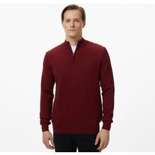 Nautica Erkek Bordo Classic Fit Kazak S57104T.6GB