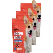Reflex Plus Happy Hour Sağlıklı Kemikler Için Destekleyici Köpek Ödül Maması 3 x 60GR