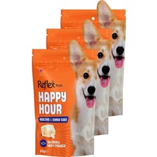 Reflex Plus Happy Hour Sağlıklı ve Parlak Tüyler Için Köpek Ödül Maması 3 x 60GR