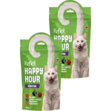 Reflex Plus Happy Hour Kokteyl Kedi Ödül Maması 2 x 60GR