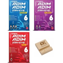 Newton Yayınları Newton 6. Sınıf Adım Adım Matematik Fen ve Türkçe Etkinlikli Konu Anlatımlı Soru Bankası 3lü Set