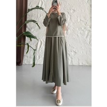 Esvet Etekli Keten Takım