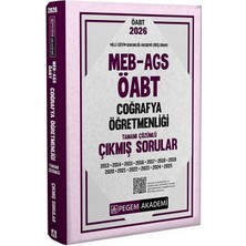 Anla Kazan Yayınları Pegem 2026 Öabt Meb-Ags Coğrafya Öğretmenliği Çıkmış Sorular Çözümlü