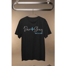 Fuddy Moda Unisex Where It All Began Yazılı Tişört, Oversize Dan + Shay Temalı T-Shirt