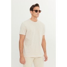 Altınyıldız Classics %100 Pamuk Slim Fit Dar Kesim Bisiklet Yaka Tişört