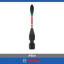 Bosch Pro Impact Pz1 55 mm Yıldız Bits Uç 2'li 2608522543