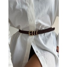 Fiori Süet Kare Tokalı Ince Kadın Kemeri Bel Kemeri,elbise Kemeri,etek Kemeri,pantolon Kemeri