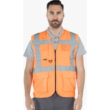 Yıldırımlar Fermuarlı Ikaz Yelek
