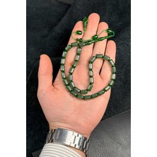 Tesbihkenti Kapsül Yoğun Nokta Gümüş Işleme Ateş Kehribar Tesbih