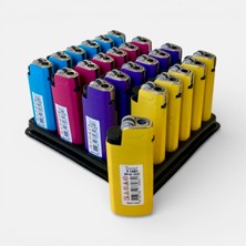 Str Metal Taşlı Çakmak 24 Adet Doldurulabilir