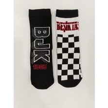 Çimpa Beşiktaş Lisanslı Taraftar Çocuk Soket Çorap