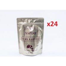 Yaptat Türk Kahvesi 100 gr x 24 Paket (Bir Koli)