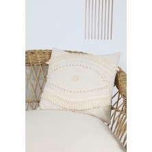 Bedinn Boho Kırlent Kılıfı Göz 45x45 Cm