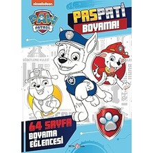 Beta Kids Paw Patrol Paspati Boyama Kitabı + Monet: Arkadaşım Claude + Kahramanını Yutan Kitap + Ne Uzak Ne Yakın + 5 Kitap Set