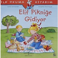 İş Bankası Kültür Yayınları Elif Pikniğe Gidiyor: Ilk Okuma Kitabım + Denizde Neler Var?: Boyama Kitaplarım 4-5 Yaş + Acaba Neden? + 3 Kitap Set