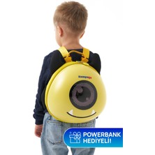 Zampago LED Ekranlı Sevimli Canavar Çocuk Sırt Çantası – Işıklı ve Akıllı Tasarım, 10.000 mAh Powerbank Hediyeli
