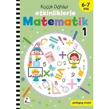 İndigo Çocuk Küçük Dahiler – Etkinliklerle Matematik 1. Kitap (6-7 Yaş ) + Çevremizdeki Dünya - Okyanus + 7 Kitap Set
