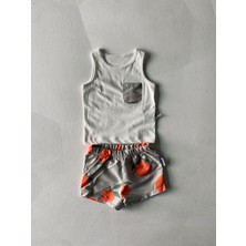 RG Brand Kız / Erkek Bebek Atlet ve Deniz Şortu, 2'li Takım_RG336