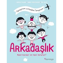 Domingo Yayınevi Arkadaşlık Nasıl Kurulur ve Nasıl Korunur?: Oynuyorum ve Kendimi Tanıyorum + Kedi Değil Kiti - Oyuncak Ayı + 2 Kitap Set