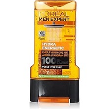 SanalAMCA Store L'oréal Paris Men Hydra Energetic Taurin Içeren Duş Jeli 300 ml