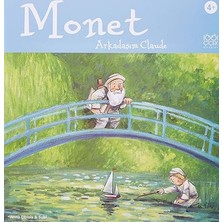 1001 Çiçek Kitaplar Monet: Arkadaşım Claude + Çiftlik Öyküleri Kırda Araba Gezisi + Bay Doğum Günü + Cingo Sc + 34 Kitap Set