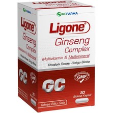 Ligone Ginseng Complex 30 Vejetaryen Kapsül X2 Adet