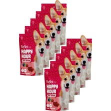 Reflex Plus Happy Hour Love Edition Kuzulu ve Somonlu Köpek Ödül Maması 10 x 60GR