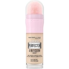 SanalAMCA Store Instant Perfector Glow 4 Etki 1 Arada Fondöten- 00 Fair Light