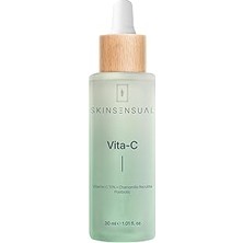 SanalAMCA Store Skin Sensual Vita-C C 10%, Postbiotic ve Cilt Tonu Eşitleyici Cilt Serumu 30 ml