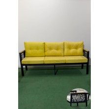 Melisa 3lü Balkon-Bahçe-Kafe Çay Seti Koltuk Oturma Takımı-Oturma Grubu,ofis Koltuğu