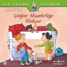 İş Bankası Kültür Yayınları Çağlar Misafirliğe Gidiyor + Hadi Dişlerimizi Fırçalayalım!: Kaplan Daniel’ın Mahallesi + 4 Kitap Set
