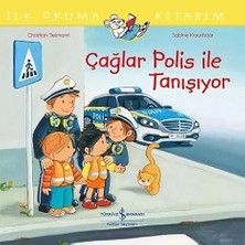 İş Bankası Kültür Yayınları Ilk Okuma Kitabım - Çağlar Polis ile Tanışıyor + Hortumuma Çörek Kaçtı + Kış Kedileri + Kedi Gezegeni + 4 Kitap Set