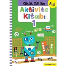 İndigo Kitap Aktivite Kitabı 1 - Küçük Dahiler 5+Yaş: Pedagog Onaylı + Çevremizdeki Dünya - Okyanus + 8 Kitap Set