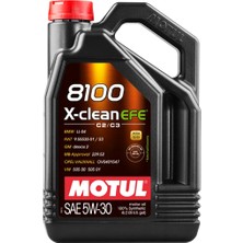 Motul 8100 X-Clean Efe 5W-30 4lt. (2025)