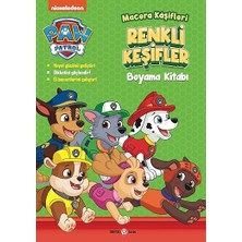 Beta Kids Paw Patrol - Macera Kaşifleri Renkli Keşifler Boyama Kitabı + Hadi Gezelim - Sahilde Yaz: Ara-Bul Kitabı Set