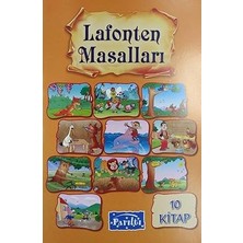 Parıltı Yayınları La Fonten Masalları - 10 Kitap Takım + Eğlenceli Taşıtlar - Boyama Kitaplarım 3-4 Yaş + Kendin Ol! + 6 Kitap Set