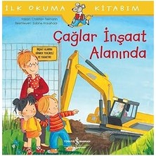 İş Bankası Kültür Yayınları Çağlar Inşaat Alanında - Ilk Okuma Kitabım + Bay Titrek + Tavşan Dinledi + Almanca Ilk Bin Sözcük + 2 Kitap Set