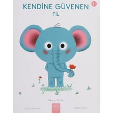 1001 Çiçek Kitaplar Kendine Güvenen Fil + Kedi Değil Kiti - Banyo Zamanı + 3 Kitap Set