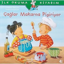 İş Bankası Kültür Yayınları Çağlar Makarna Pişiriyor: Ilk Okuma Kitabım + Uykusu Gelen Minikler + 8 Kitap Set