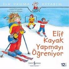 İş Bankası Kültür Yayınları Ilk Okuma Kitabım Elif Kayak Yapmayı Öğreniyor + Şamatalı Köy Serisi (3 Kitap Takım - Ciltli) + 2 Kitap Set