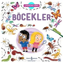 İş Bankası Kültür Yayınları Çevremizdeki Dünya - Böcekler + Neşeli Hayvanlar - Boyama Kitaplarım 3-4 Yaş Set