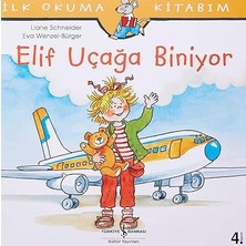 İş Bankası Kültür Yayınları Elif Uçağa Biniyor: Ilk Okuma Kitabım + Arkadaşım Elif - Elif Jimnastik Yapıyor + 15 Kitap Set